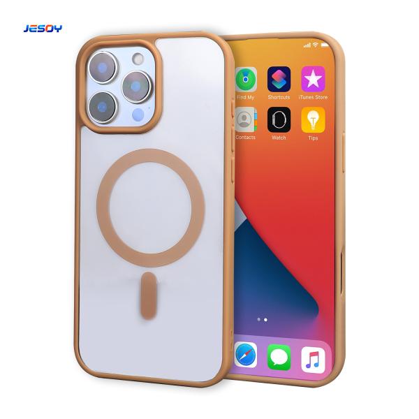 Buy cheap Soft TPU Bumper Magnet Mobile Phone Cover Transparent Skin Friendly from wholesalers