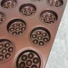 Buy cheap 24 Cavity 1.0mm Puff Pastry Baking Tray With PTFE Coating from wholesalers