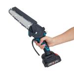 6 In Brushless Electric Cordless Portable Chain Saw Mini Battery Small For Tree