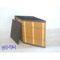 Buy cheap bamboo storage /laundry foling basket product