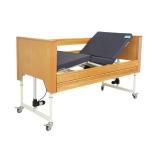 Patients Brown Residential Hospital Bed Multifunctional With Back Lifting