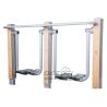 Buy cheap outdoor fitness equipment wood ski walker with TUV certificates from wholesalers