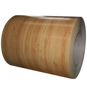 3003H24 Aluminium Coil 0.80*1200 PVDF Wood Grain Printech Color Coil 50-Year Warranty Printech Color Coated Coil