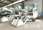 High Efficiency Mobile Concrete Mixer Truck 1.5 Cubic Meter ISO CE Certification