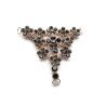 Buy cheap Europe Style T Shape Metal Shoe Buckles Flower Pattern For Ornament from wholesalers