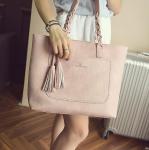 New fall fashion handbags fringed shoulder bag shopping bag large capacity