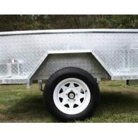 Buy cheap 6X4 Galvanised Off Road Trailer With Heavy Duty Axle / 450mm High Side product