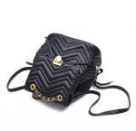 Water Ripple Ladies Waterproof Backpack With Handles On Top 24cm 16cm