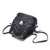 Buy cheap Water Ripple Ladies Waterproof Backpack With Handles On Top 24cm 16cm from wholesalers