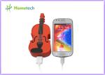 Buy cheap PVC Unique Guitar Mobile Battery Backup Charger Universal USB Compact from wholesalers