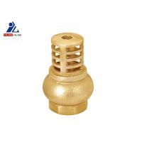 Buy cheap ISO228 Brass Swing Check Valve NPT Swing Foot Valve Natural Color product