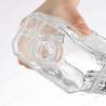 Buy cheap Clear 500ml 50cl Square Glass Gin Bottle Vodka Spirit Liquor Tequila Rum Whiskey with T Cork from wholesalers