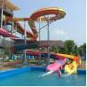 Buy cheap Outdoor Fiberglass Super Open Spiral Slide Customized High Strength from wholesalers