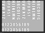 College Football Heat Press Numbers And Letters For Positions And Name