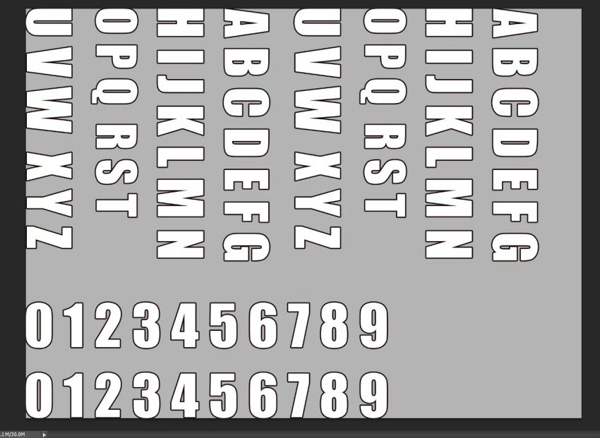 Custom Football / Soccer Clothing Flat Heat Transfer Numbers For Sportswear