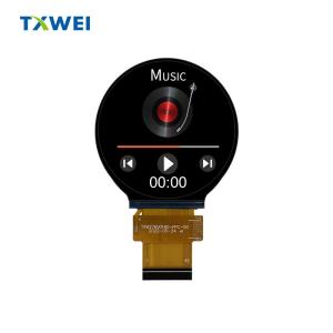 China 2.76-inch IPS high-definition circular TFT LCD display, small home appliance display, touch screen on sale
