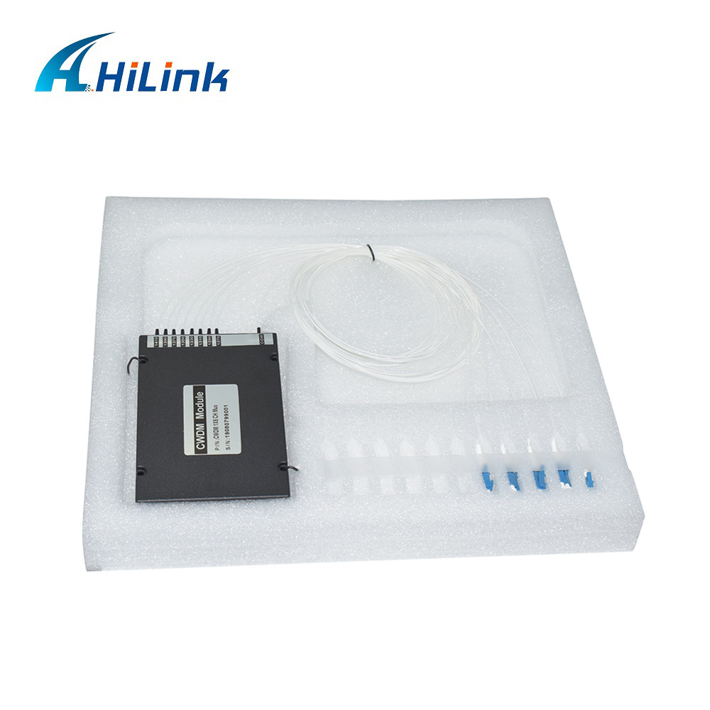 1270nm CWDM Mux Demux ABS Box Module 1X8CH Customized