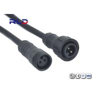 Buy cheap Waterproof Power Cable Connectors 4 Pin Male And Female Waterproof Connector product