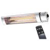 Buy cheap IP65 1500W Remote Control Electric Patio Heater Infrared Carbon fiber heating element Wall-Mounted/free standing outdoor from wholesalers