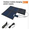 Buy cheap Camping 28W 24W Small Portable Waterproof Folding Solar Panel 5V Outdoor Charging from wholesalers