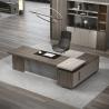 Buy cheap Business Type Design Modern Wooden Office Table for CEO Boss Manager Office Necessity from wholesalers