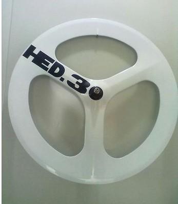 White super lighth YOUNGFAN BIKE 700C cheap 3-spoke carbon clincher wheel for