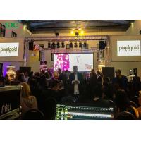 Buy cheap HD Indoor Full Color Video Wall Rental 5mm Pixel Pitch Die Casting Cabinet product