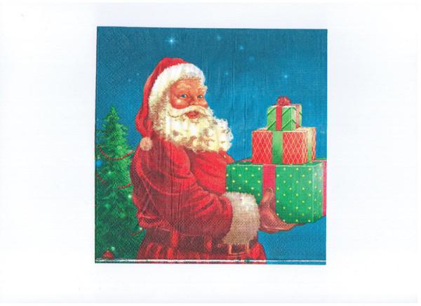 Buy cheap Premium 3ply 40cm Printed Paper Napkin For Christmas Lunch from wholesalers