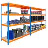 Buy cheap Heavy Industrial Warehouse Shelves Can Be Adjusted Metal Shelf Layer Plate Shelves Pallet storage Rack from wholesalers