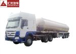 Buy cheap Elliptical Vessel Shape Fuel Tanker Semi Trailer 7500kgs Tare Weight High Safety from wholesalers