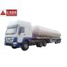 Buy cheap Vapor Recovery Gas Tank Semi Trailer , 10000 Gallon Oil Tank Trailer 5mm Vessel from wholesalers