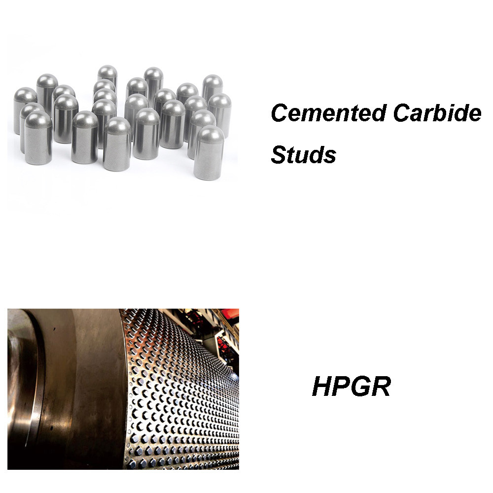 Ground YG11C Tungsten Carbide Studs High Toughness For Ball Milling