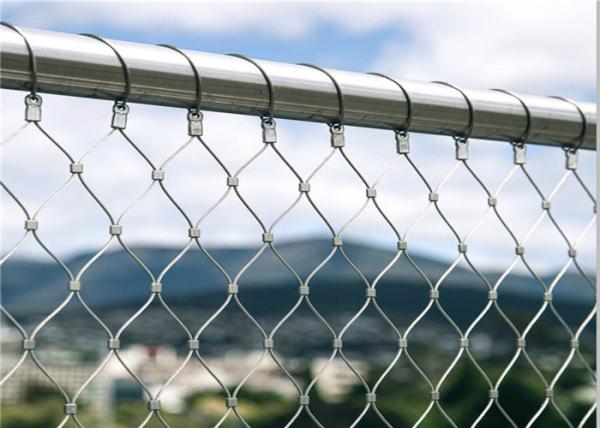 3mm Architectural Metal Mesh Panels / 60mm X 105mm 316 Flexible Stainless Steel