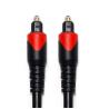 Buy cheap Red Toslink Digital Cable OD4.0 Optic Fiber Cable Patchcord Plated PVC Round Connector For Home plaer CD Soundbar from wholesalers