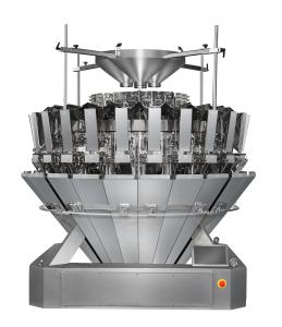 China 24 Heads Electronic Multihead Weigher Packing Machine For Glass Wood on sale