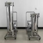 1/4NPT Vent Stainless Steel Bag Filter Housing - Durable Construction