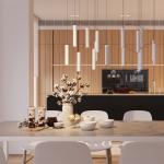 Modern PVC High Gloss Acrylic Kitchen Cabinets Eco Friendly