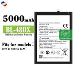 BL-48DX Mobile Version Silver 5000mAh Replacement Battery for Infinix Mobile