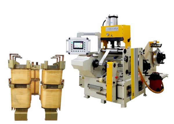 Buy cheap Automatic Cold Press Welding Copper or Aluminium Foil Coil Winding Machine For Reactor from wholesalers
