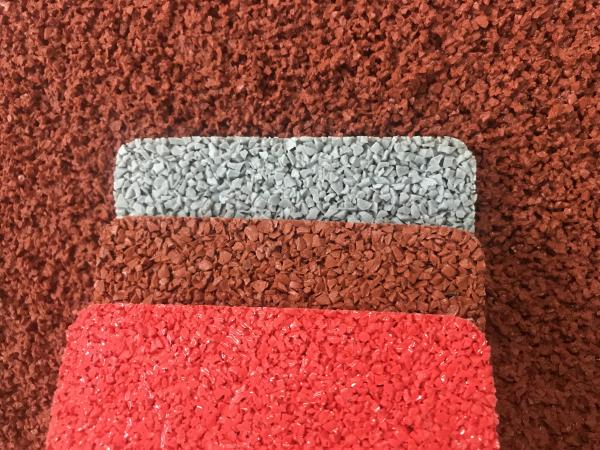 Buy cheap Red Grey Flame Restricted 4mm EPDM Rubber Granules from wholesalers