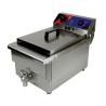 Buy cheap 220-240V Silver Stainless Steel Fryer with 0-200℃ Temp Control for Commercial Kitchen from wholesalers