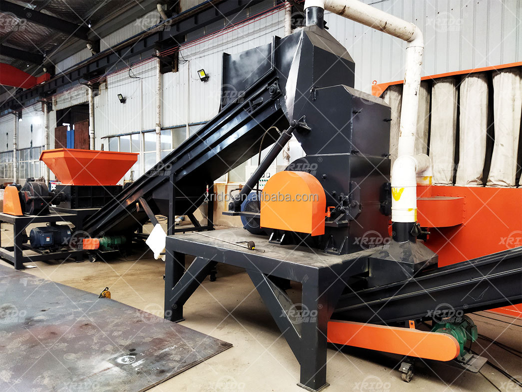 500kg-2000kg/H Waste Copper Aluminum Separator Radiator Separator Machine