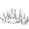 Buy cheap Fashionable Glass Plates And Bowls , Round Glass Serving Platter For Hotel from wholesalers