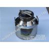 Buy cheap 15 Liter Double Walled Stainless Steel Milk Bucket High Strength For Beverage / Beer from wholesalers