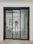 Weatherproof Aluminium Sliding Security Doors , Residential Large Sliding Glass