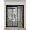Buy cheap Black Aluminium Sliding Doors Single / Double / Triple / Laminated / Low-E Glass from wholesalers