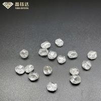 Buy cheap 4.0ct 5.0ct Synthetic HPHT Rough White Diamonds VVS VS D F For Necklace product