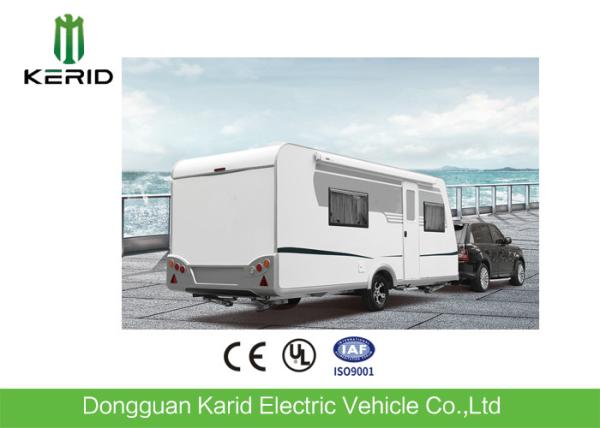 Buy cheap EPA Standard Camper Caravan Trailer With Rear Cooking Cabin Refrigerator from wholesalers