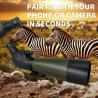 Buy cheap 20-60 X 80 Porro Prism Spotting Scope Waterproof for Bird Watching Target Shooting from wholesalers