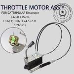 247-5231 119-0633 139-3917 Excavator Throttle Motor For erpillar E320B E320BL